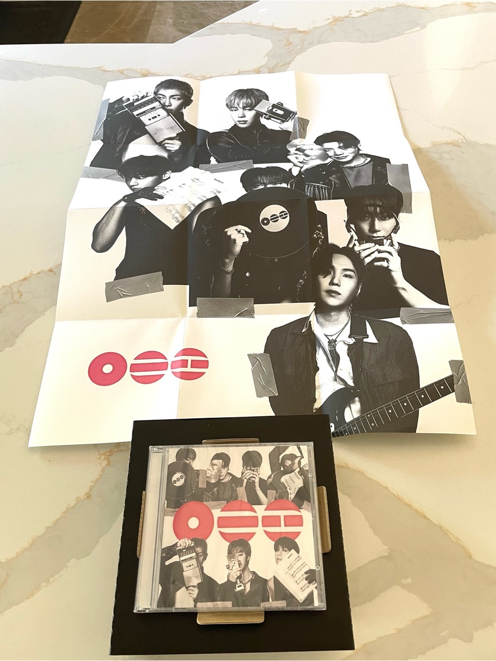 BTS Arirang CD & Poster from Barnes & Noble Exclusive box set